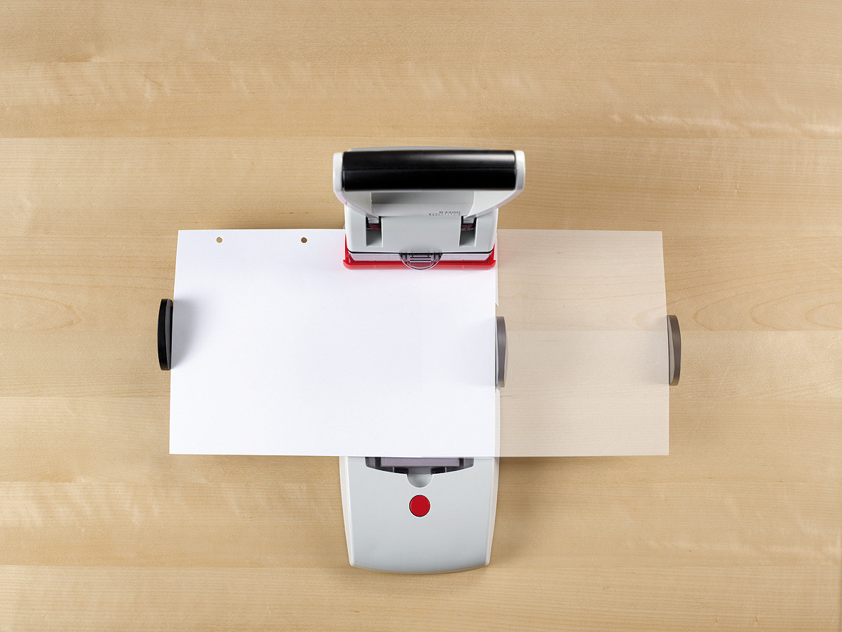 The Novus B2200 paper puncher