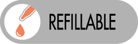 pigmented circle stamp offering fast, refillable 