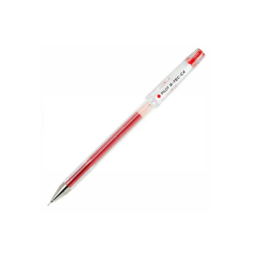 Pilot C-Tec C4 0.4mm Rollerball Pen Red 2.webp