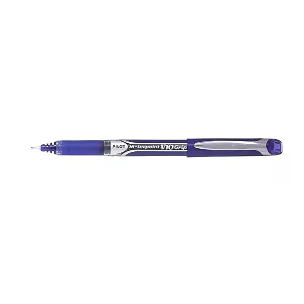 Pilot V10 Grip 0.1mm Tip, Blue 2.webp