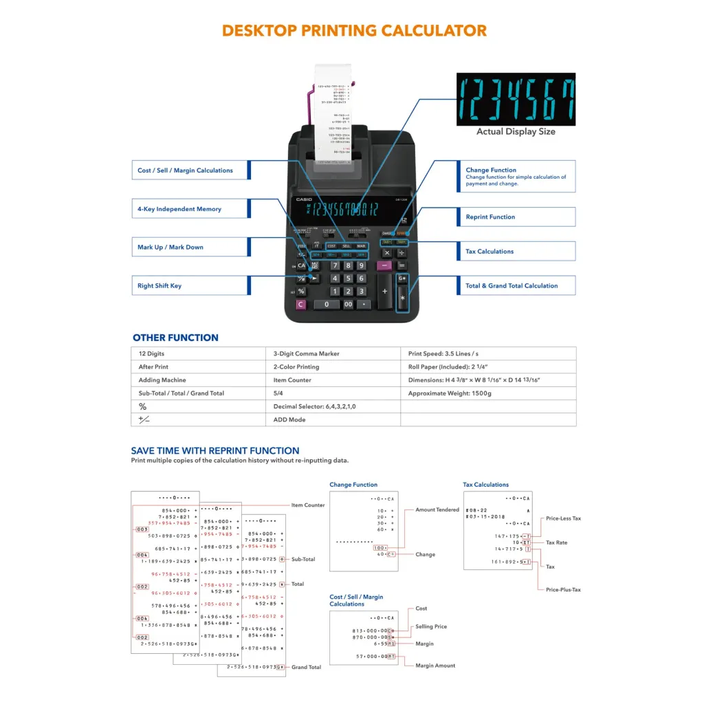 Casio Printing Calculator DR-120R (2).webp