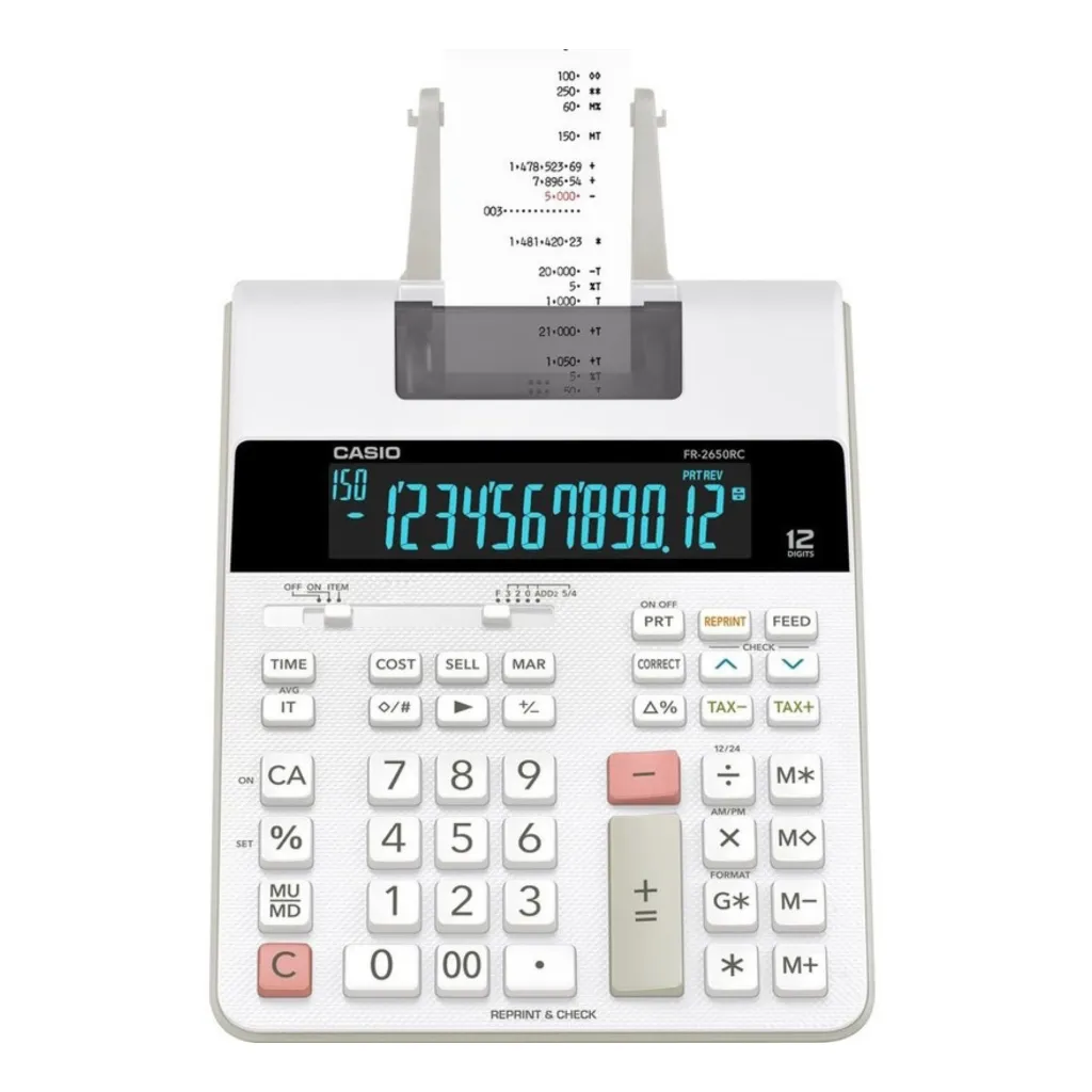 Casio FR-2650RC Desktop Printing Calculator 12 Digits 1 .webp
