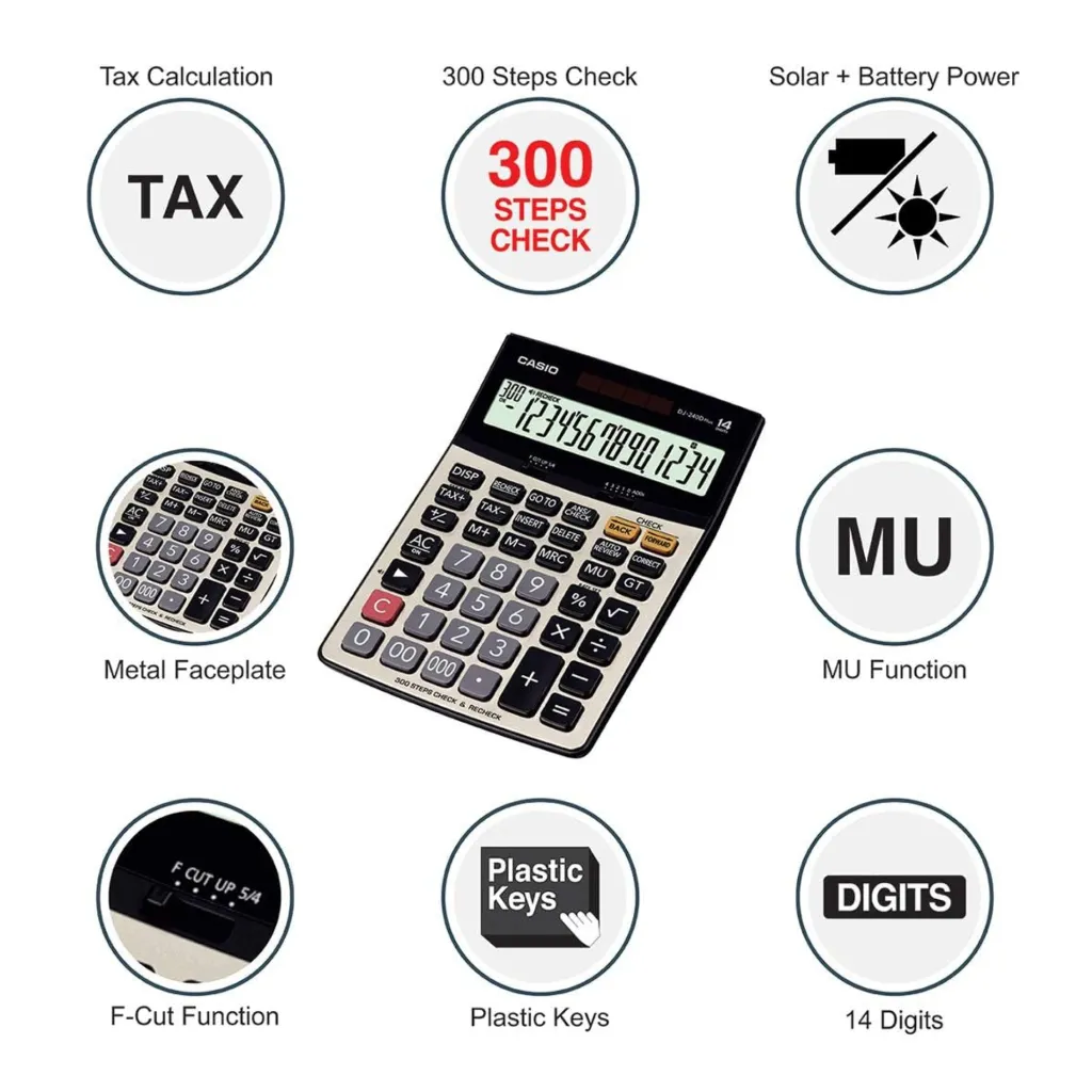 Casio Calculator DJ-240D Plus 2 .webp