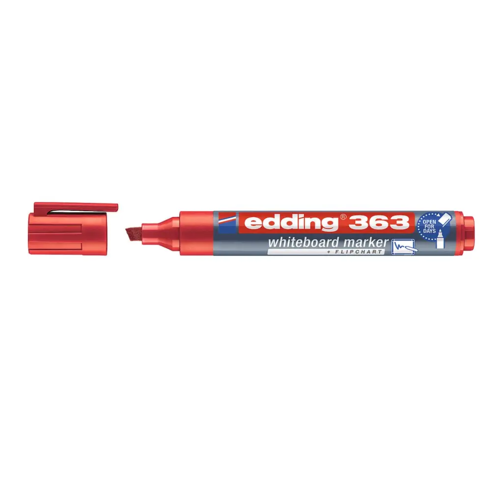 Edding 363 Whiteboard Marker red2.webp