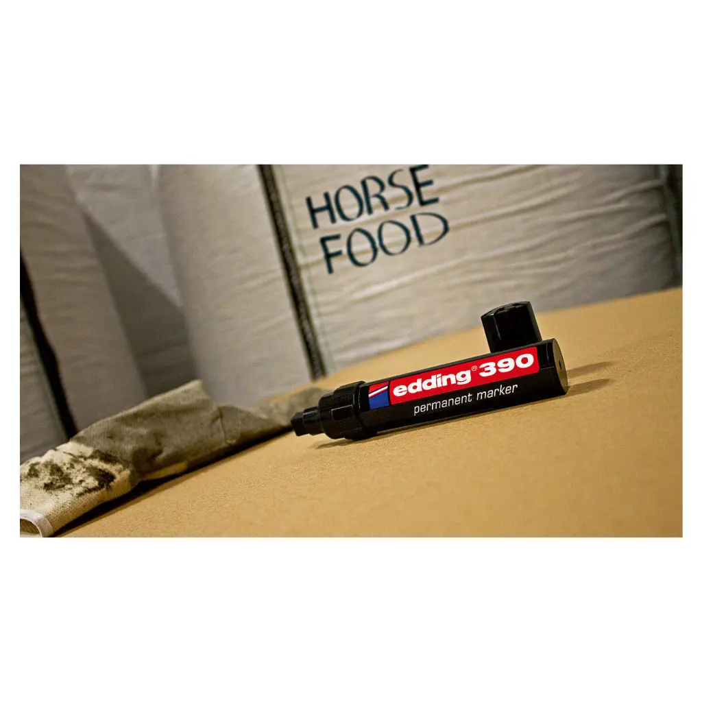 Edding 390 Permanent Marker  Black 7.webp
