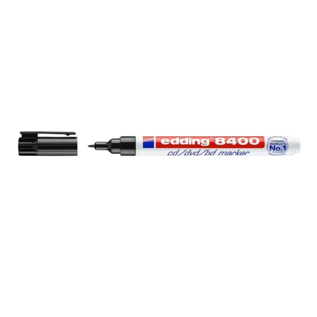Edding 8400 CDDVD Marker Black2.webp