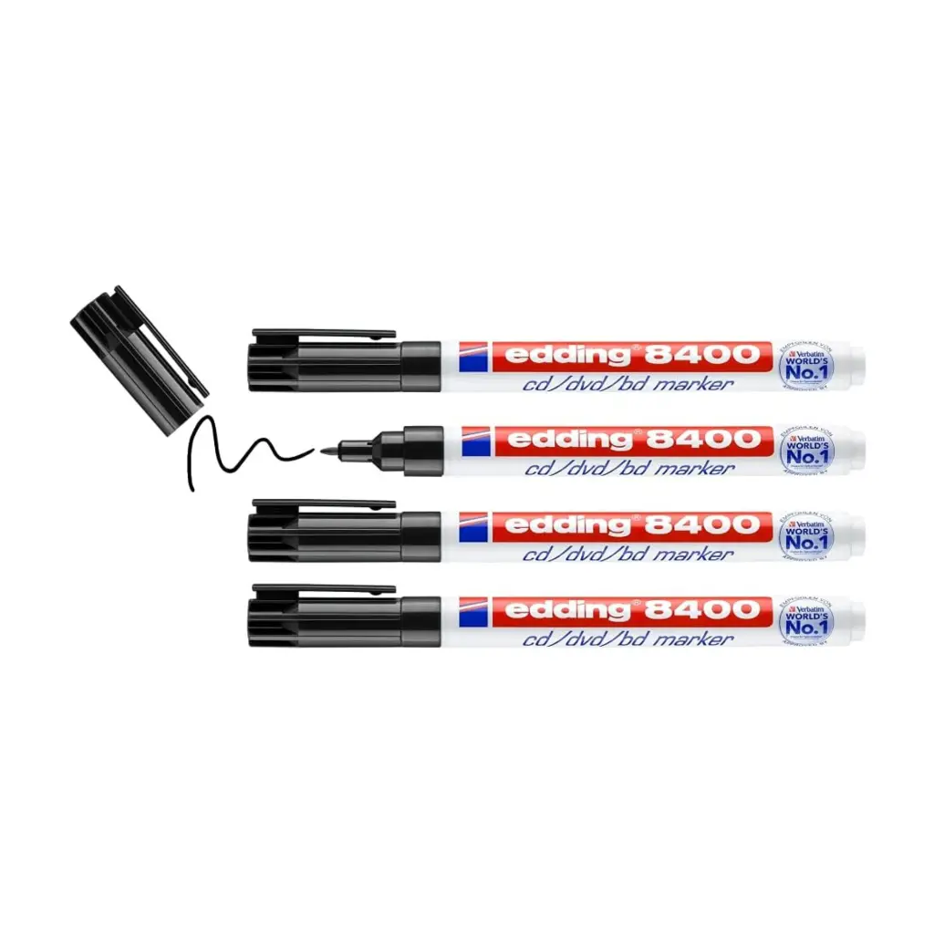 Edding 8400 CDDVD Marker Black1.webp