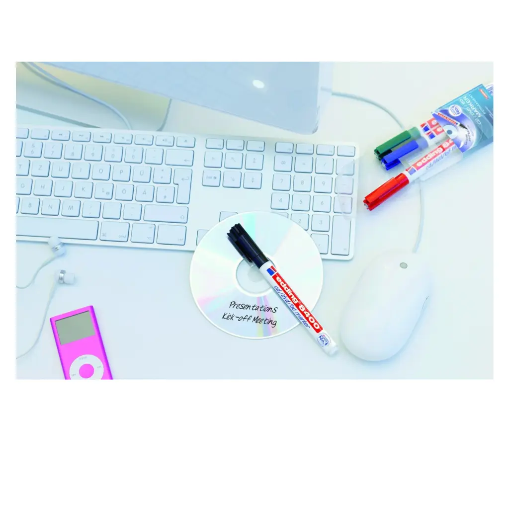 Edding 8400 CDDVD Marker Blue4.webp