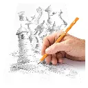 Staedtler Graphite HP Orange Pencil 180 Pack of 12 (2).webp