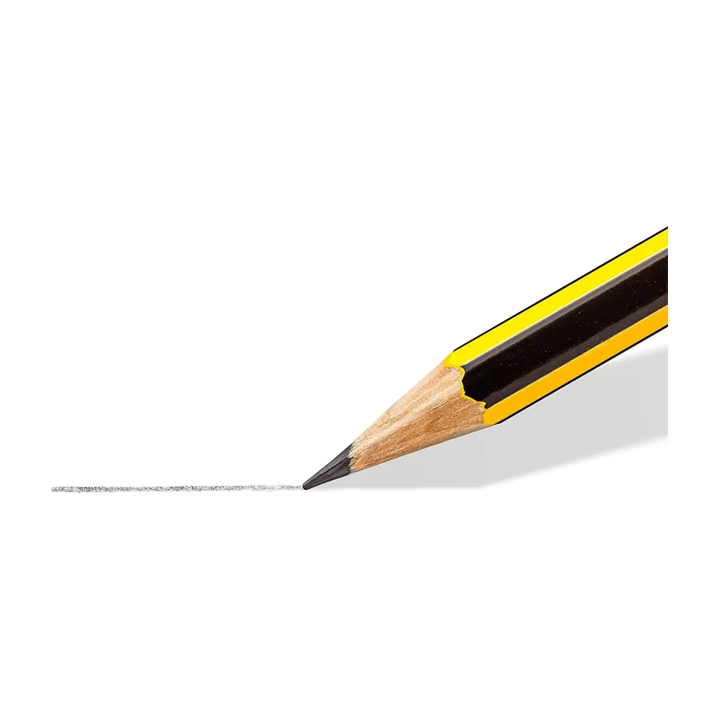 Staedtler Noris Rubber Tip Pencils Pack of 12 (2).webp