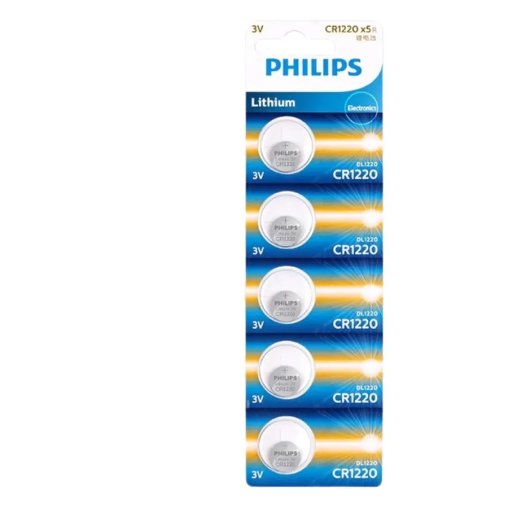 Philips Batteries Lithium Coin CR1220 .webp