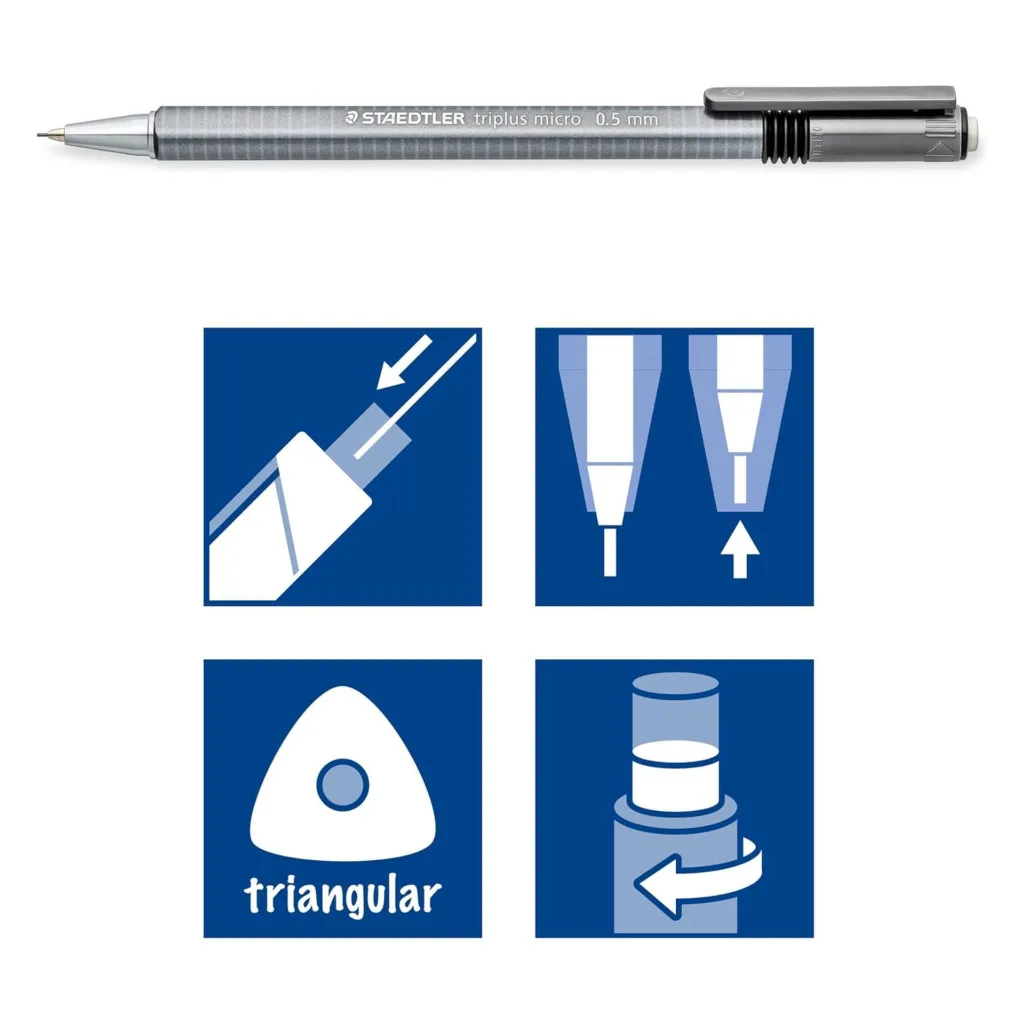 Staedtler Triplus Micro Mechanical Pencil 0.5mm  (3).webp