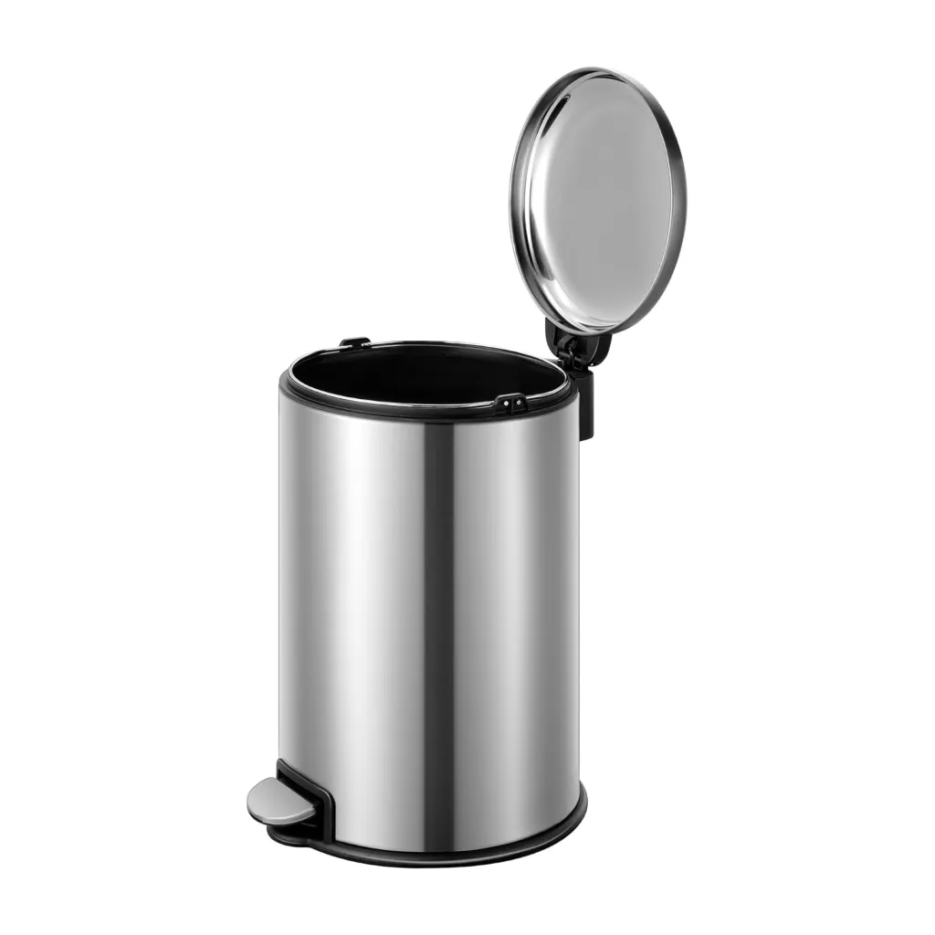 Stainless Steele Rectangular Waste Bin 12L (7).webp