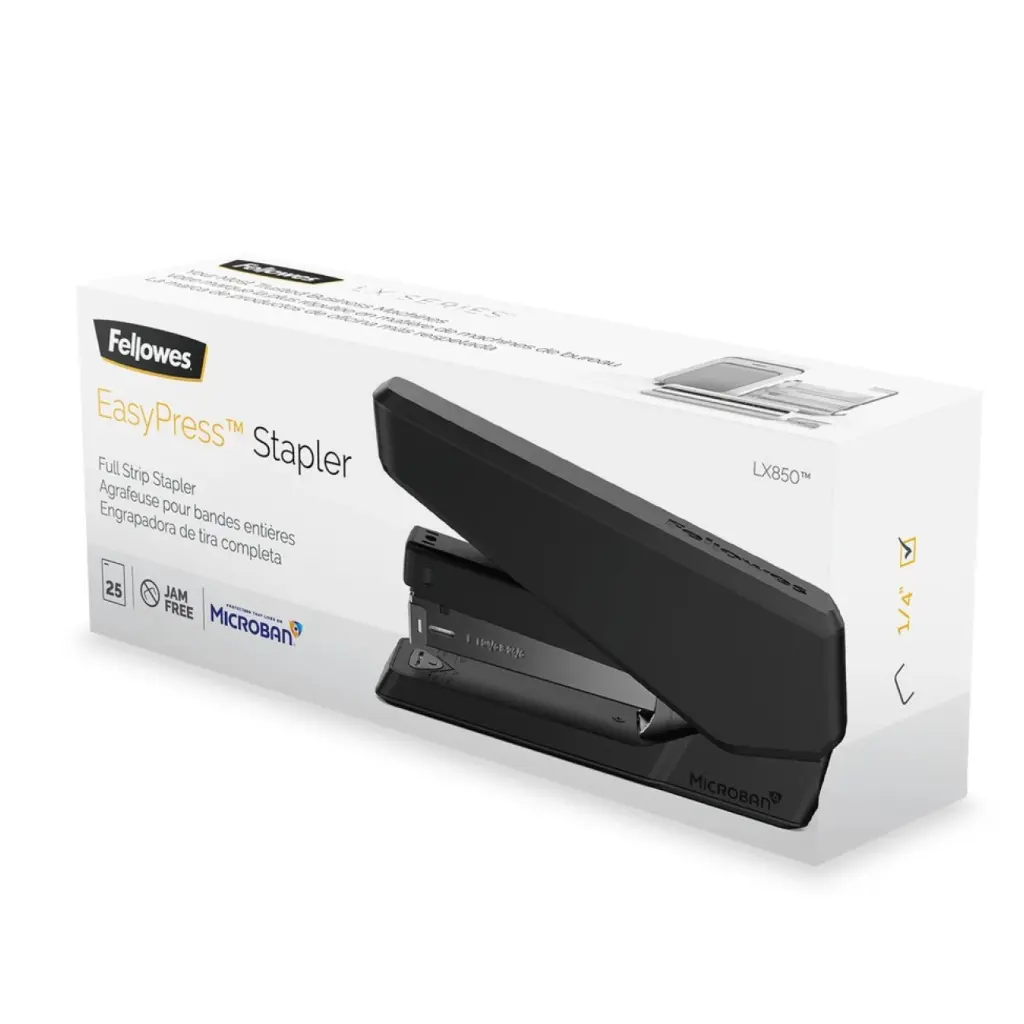 Fellowes LX850 EasyPress Stapler Black5.webp
