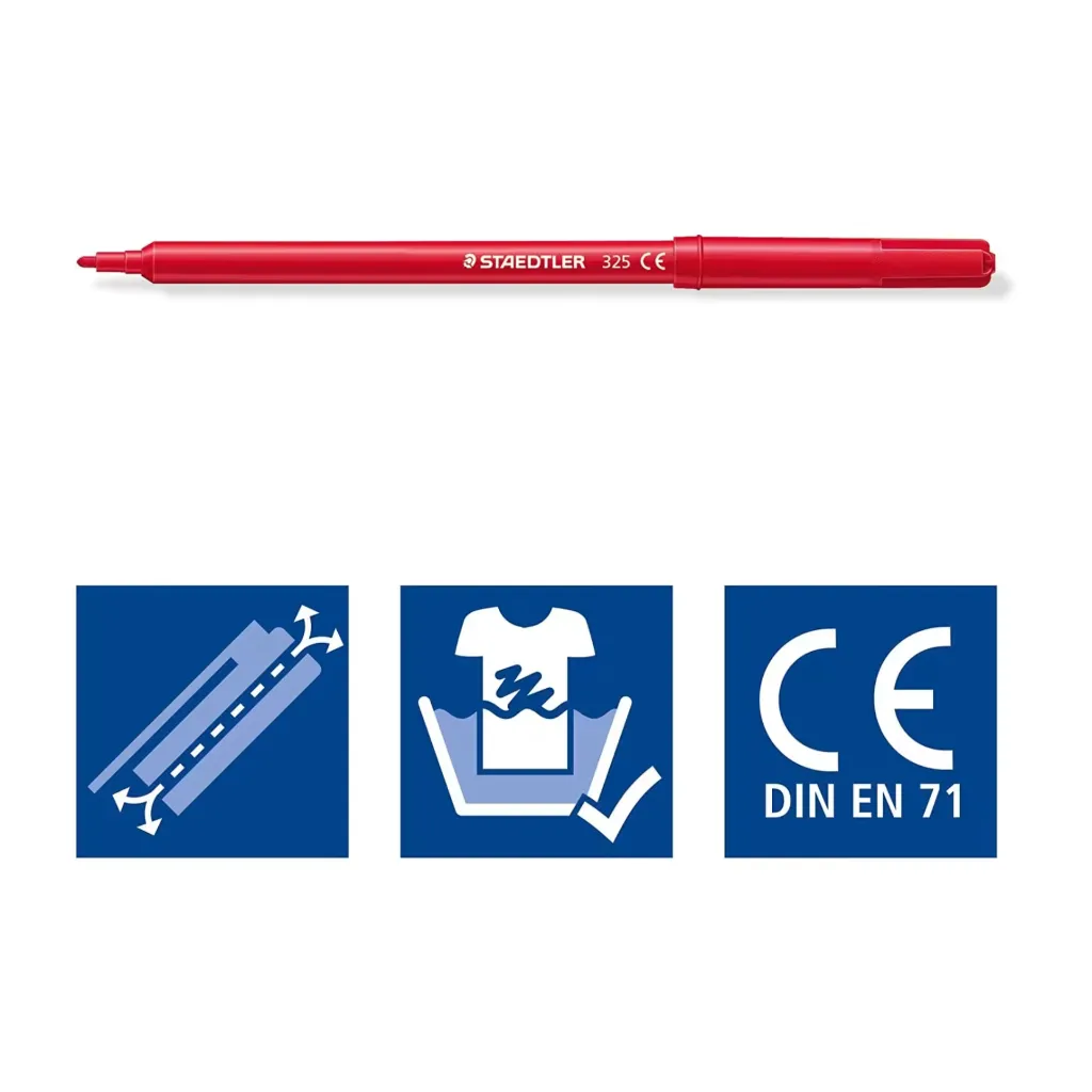 Staedtler Noris Fibre Tip Pins 325 C12 (3).webp