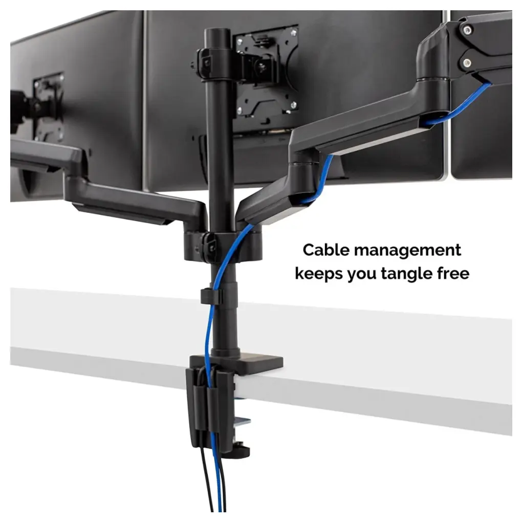 Fellowes Platinum Series Adjustable Triple Monitor Arm4.webp