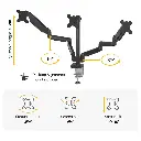Fellowes Platinum Series Adjustable Triple Monitor Arm2.webp