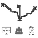 Fellowes Platinum Series Adjustable Triple Monitor Arm5.webp