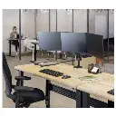 Fellowes Platinum Series Adjustable Triple Monitor Arm 6.webp
