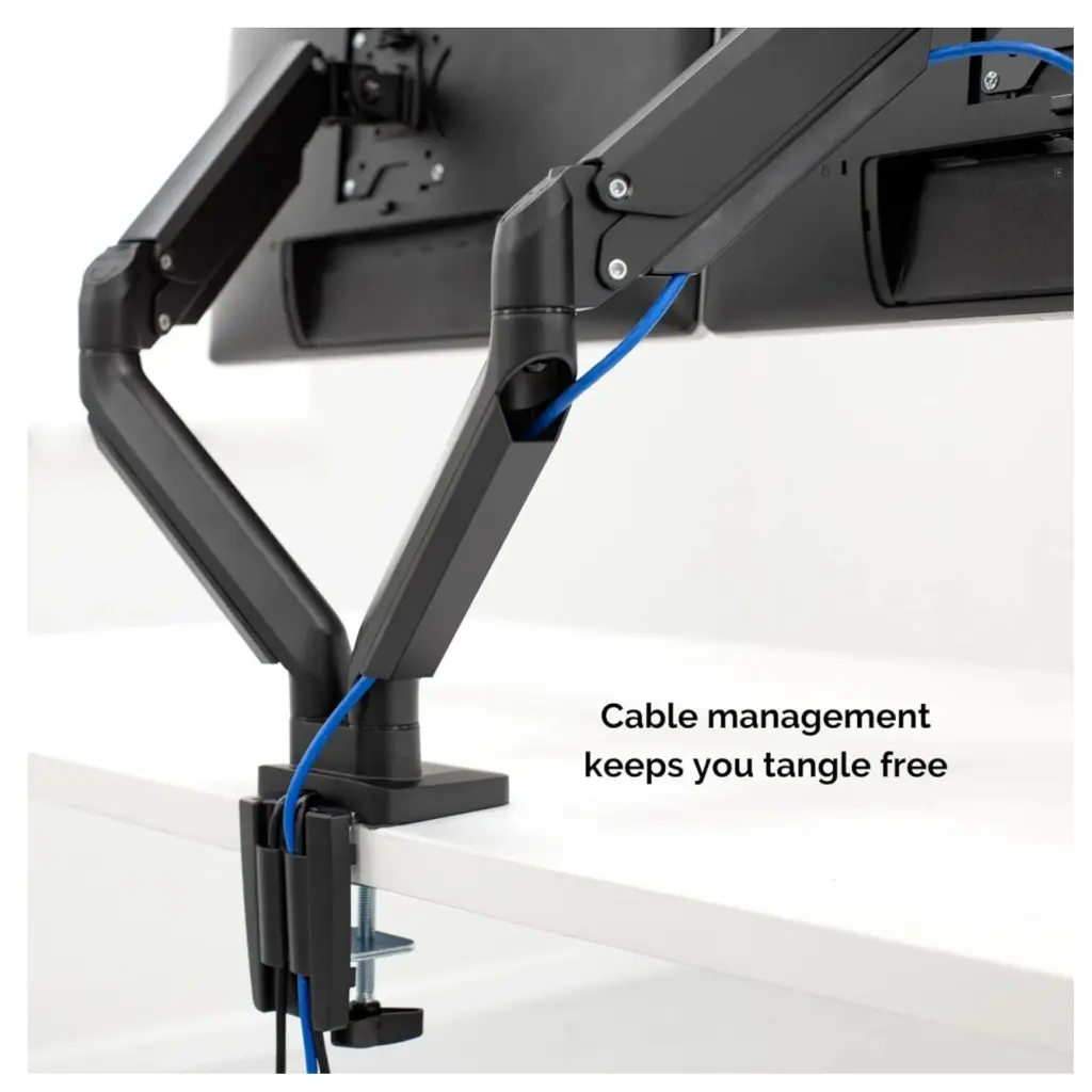 Fellowes Platinum Series Adjustable Dual Monitor Arm 3.webp