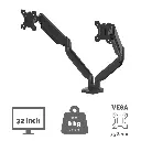 Fellowes Platinum Series Adjustable Dual Monitor Arm 4.webp