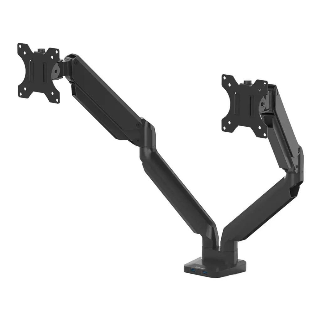 Fellowes Platinum Series Adjustable Dual Monitor Arm 2.webp