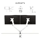 Fellowes Platinum Series Adjustable Dual Monitor Arm - White 2 .webp