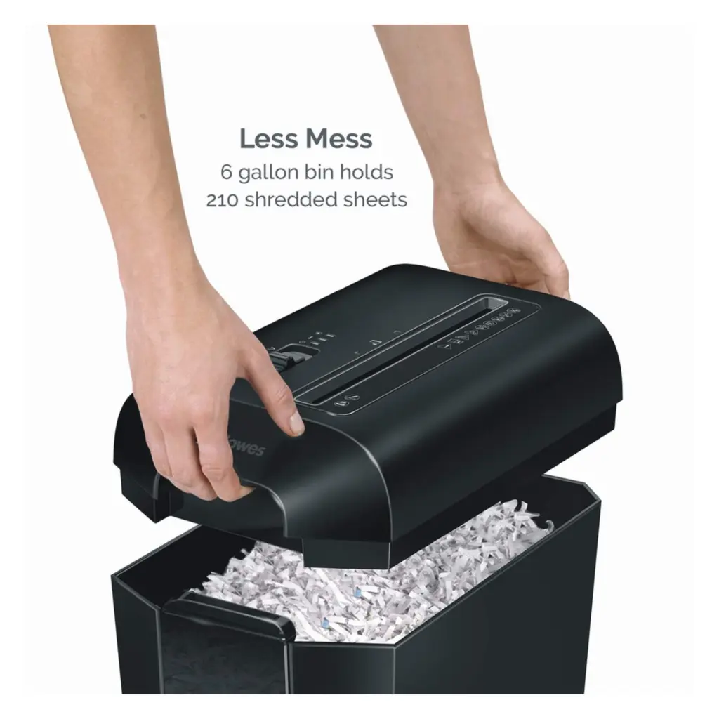 Fellowes Powershred LX65 Shredder, Cross Cut, Shreds 10 sheets 5 .webp