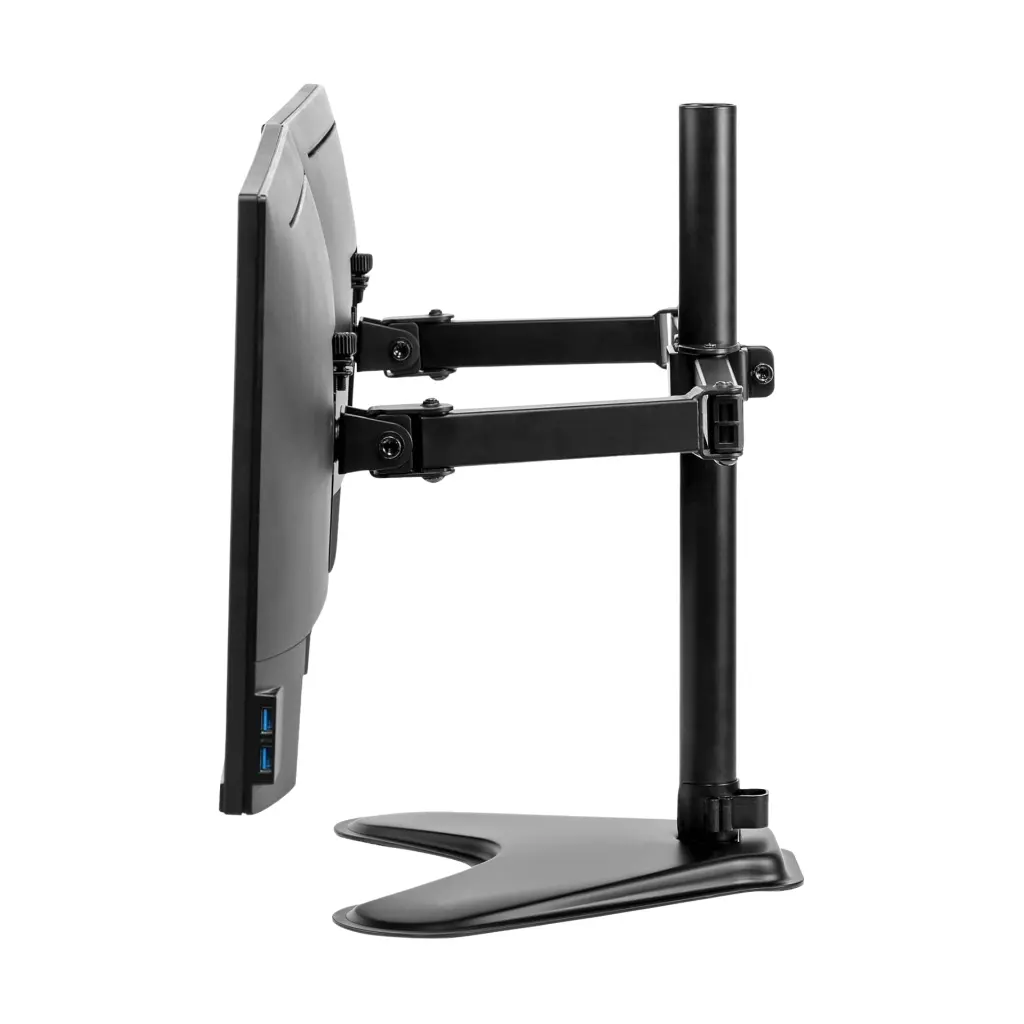 Fellowes Professional Series Free-Standing Dual Horizontal Monitor Arm 2 .webp