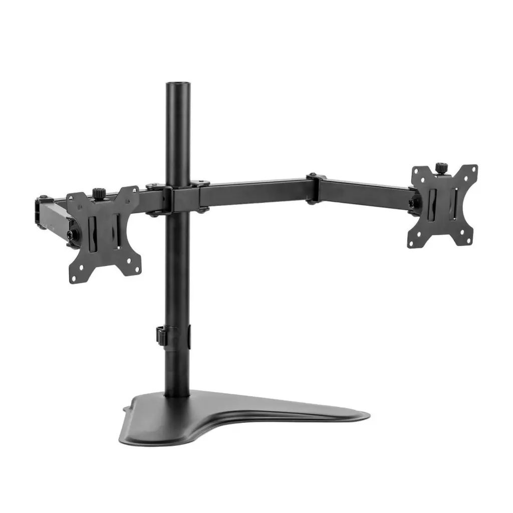 Fellowes Professional Series Free-Standing Dual Horizontal Monitor Arm 4.webp