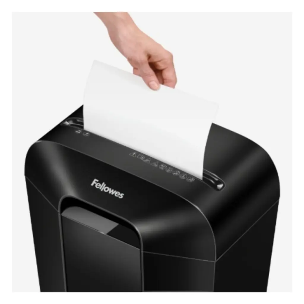 Fellowes Powershred LX50 Shredder, Cross Cut, Shreds 9 Sheets 7.webp