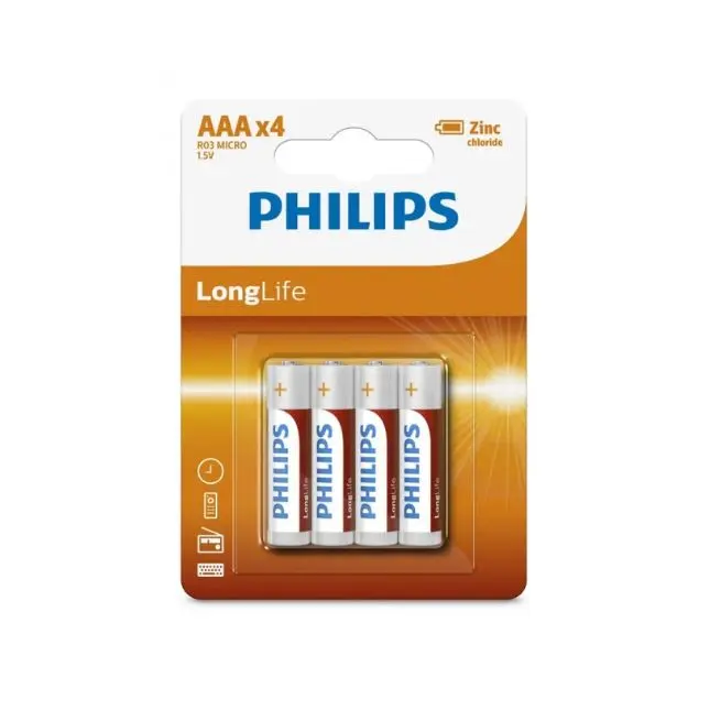 Philips Batteries Zinc AAA