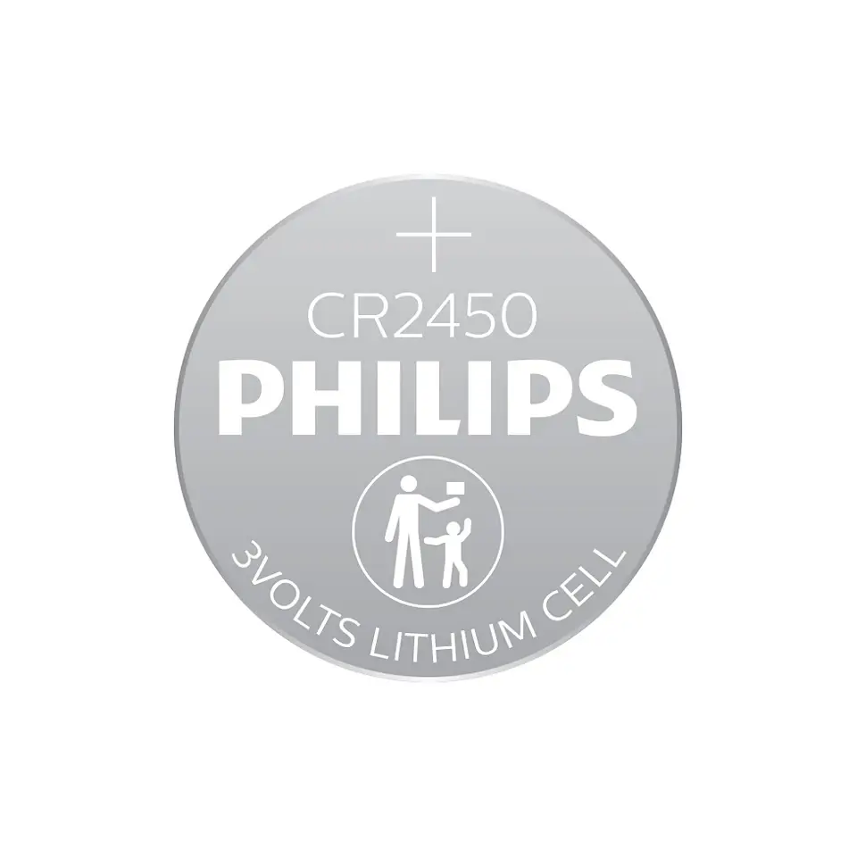 Philips Batteries lithium Coin CR2450
