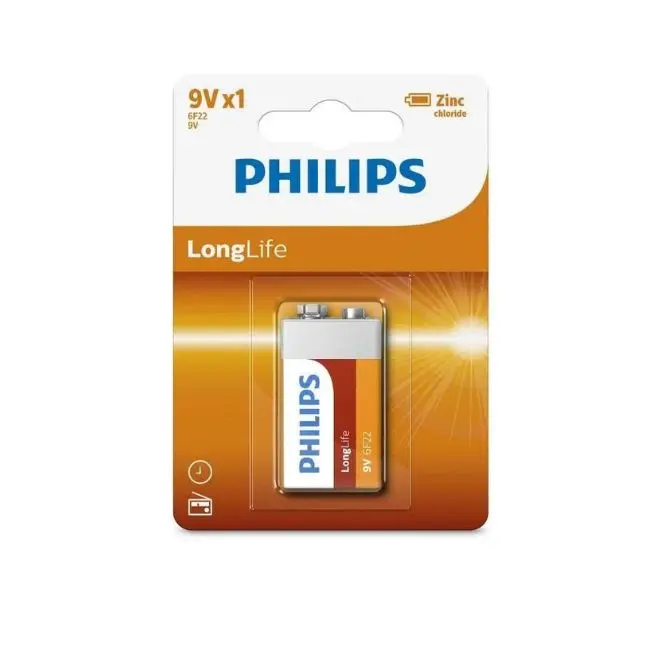 Philips Batteries Zinc 9V