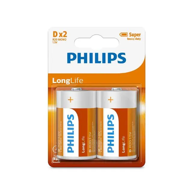 Philips Batteries Zinc D