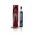 Drinkmate soda machine, red