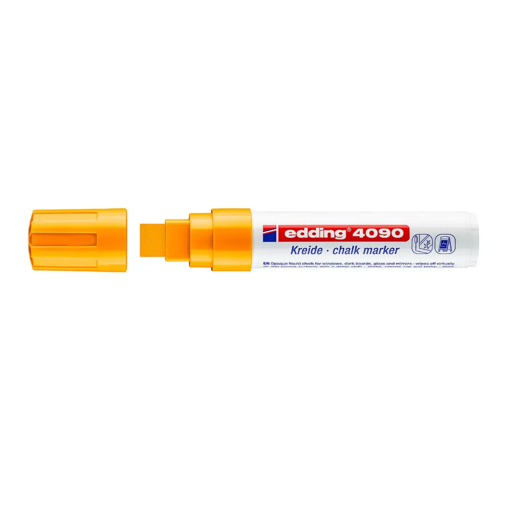 Edding 4090 Chalk Marker Jumbo orange.webp