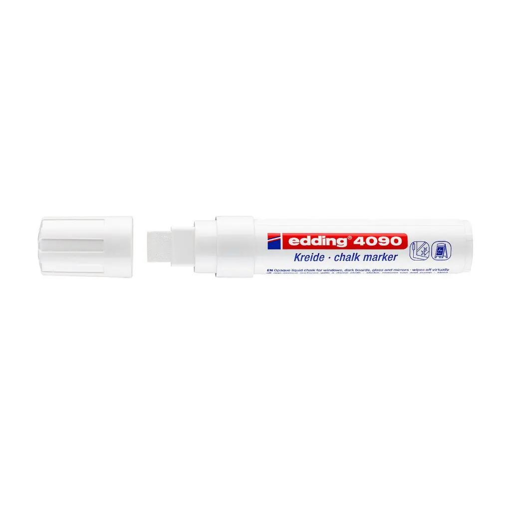 Edding 4090 Chalk Marker Jumbo white.webp