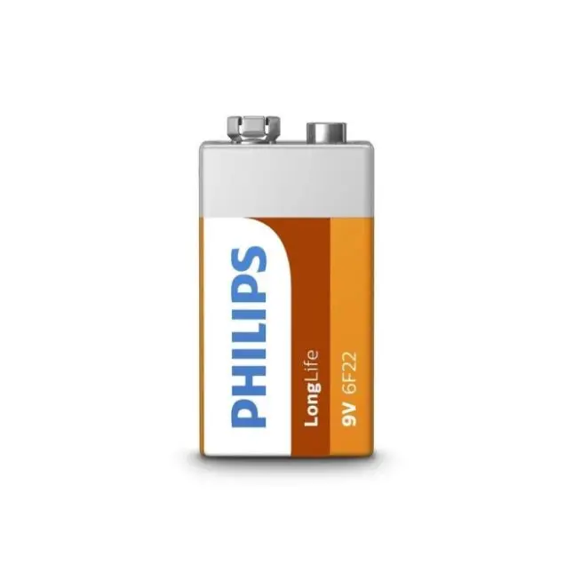 Philips Batteries Zinc 9V (1 Pack)