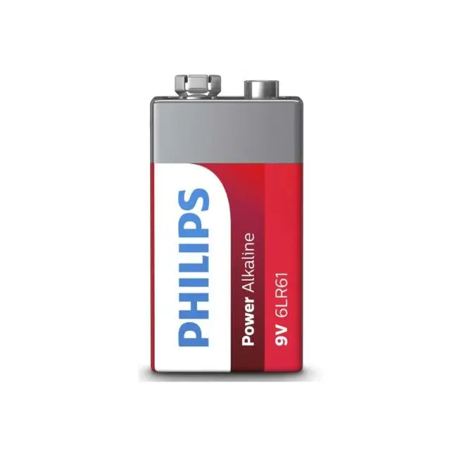 Philips Batteries Power Alkaline 9V (1 Pack)