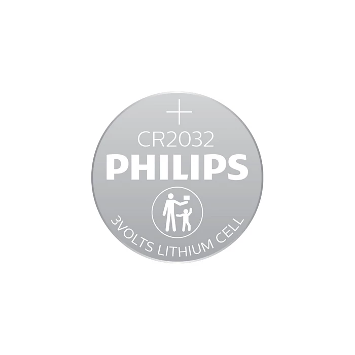 Philips Batteries Lithium Coin CR2032 (5 Pack)