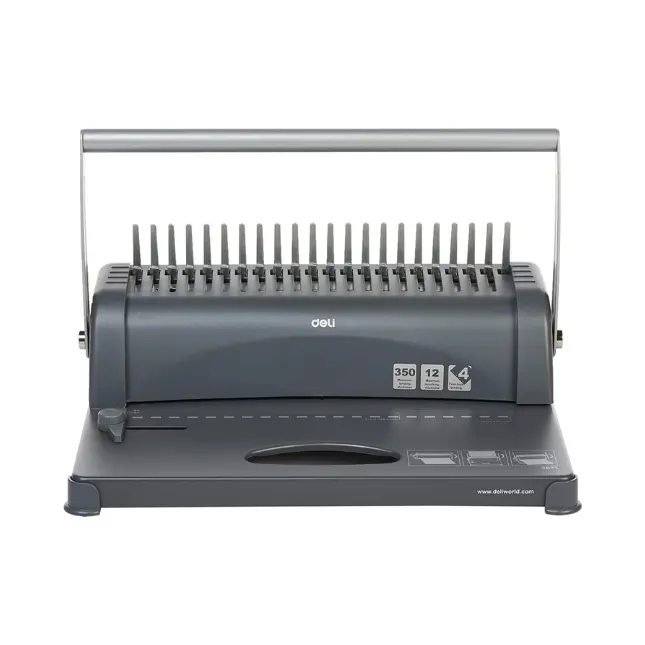 Deli Comb Binding Machine A3 350 Sheets