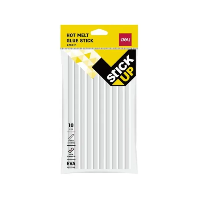 Deli Glue Stick Hot Melt - Pack of 10