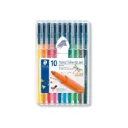 Staedtler Triplus Colour Fibre-Tip Pens Pack of 10