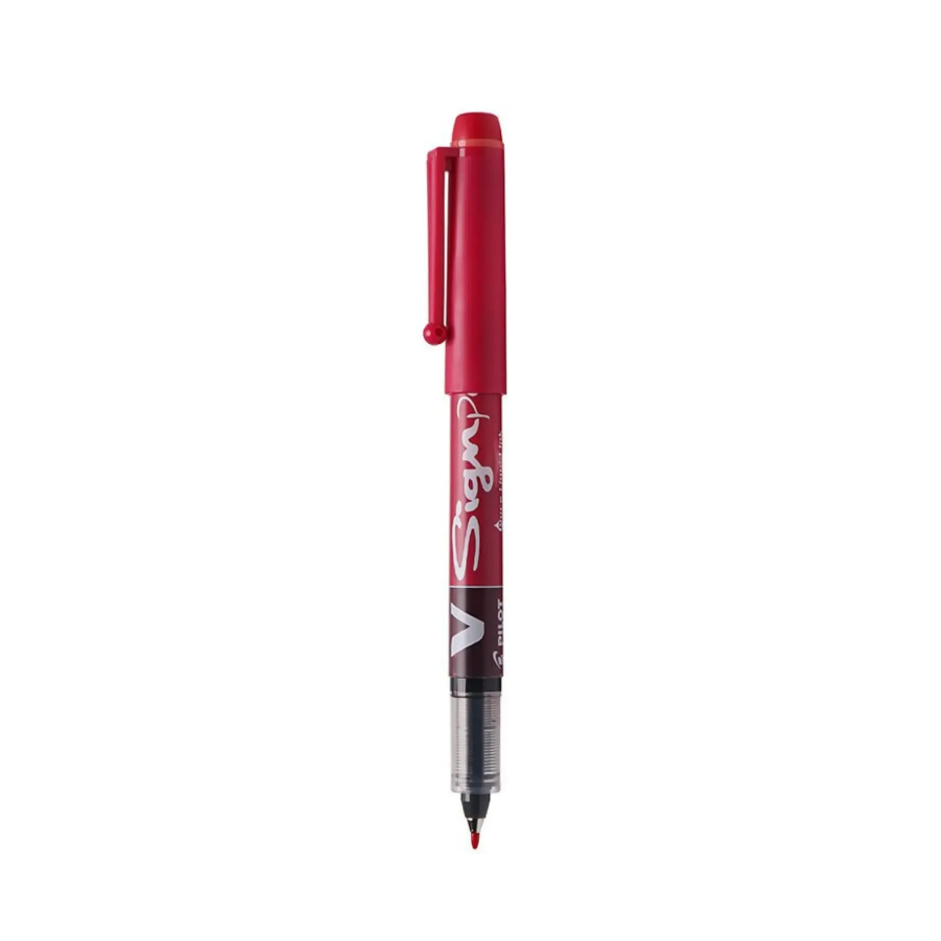 Pilot Signature V Pen Red
