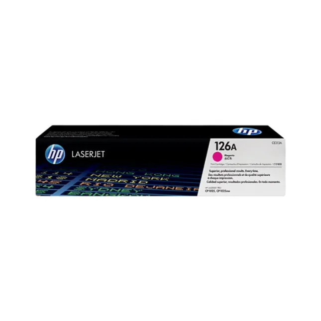 HP 126A Original LaserJet Toner Cartridge (CE310A) Magenta