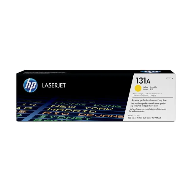 HP 131A Original LaserJet Toner Cartridge (CF212A) Yellow