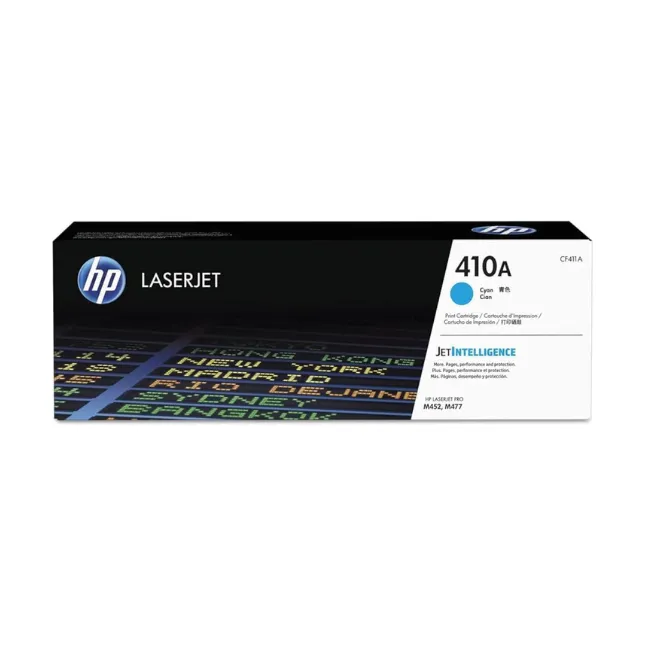 HP 410A Original LaserJet Toner Cartridge (CF411A) Cyan