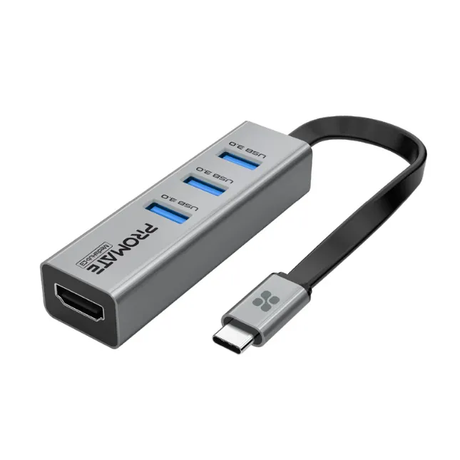 Promate MEDIAHUB-C3, USB-C to HDMI Adapter