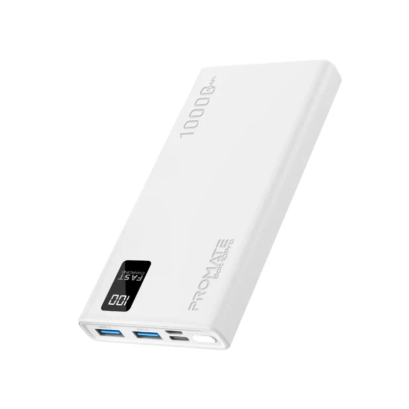 Promate Bolt-10Pro.White, Power Bank